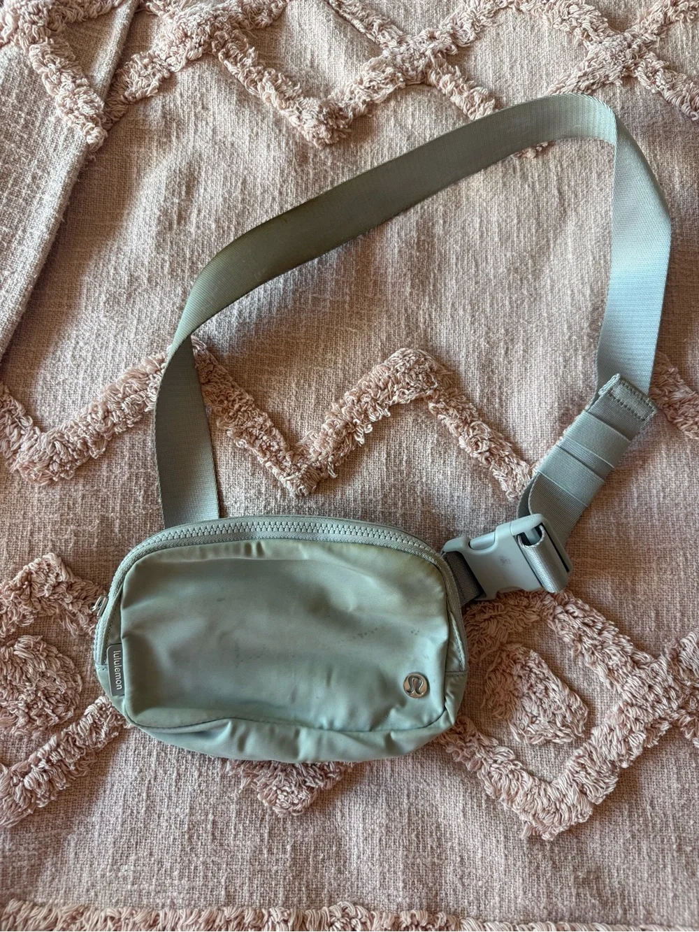 Light grey lululemon Belt Bag